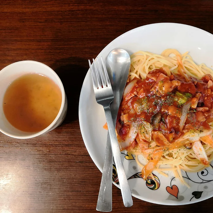 今日の昼ごはん　4/7