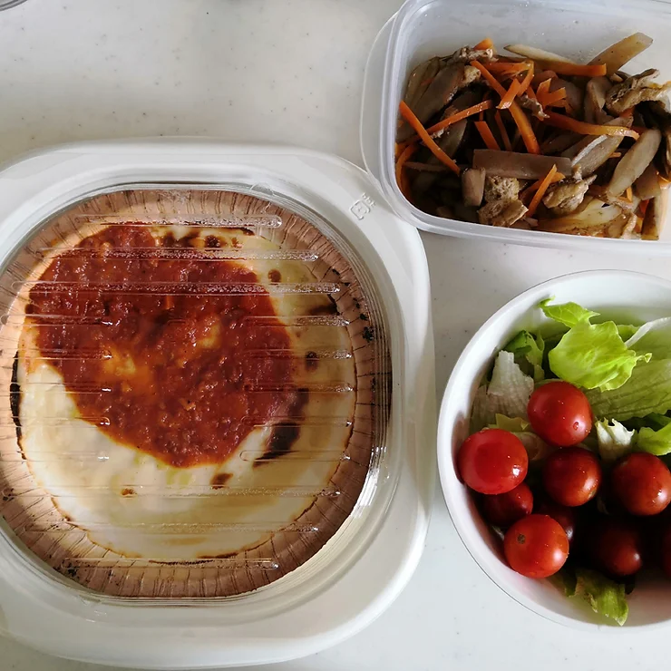今日の昼食　4/22