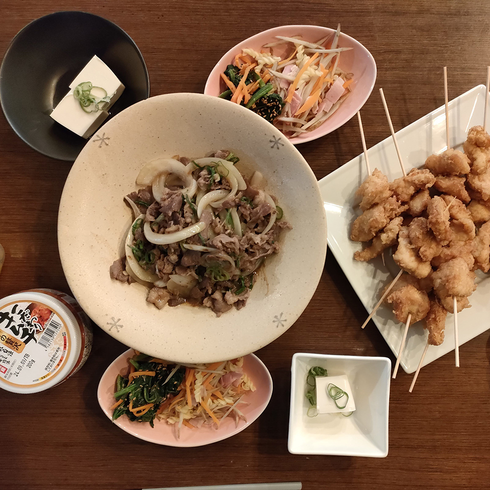 今日の夕食8/12