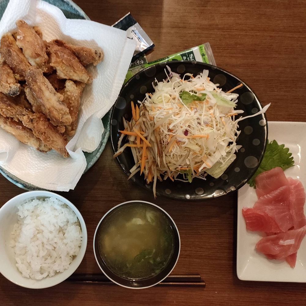 今日の夕食8/18