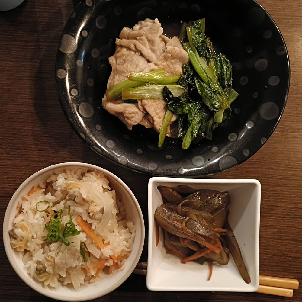 今日の夕食12/18
