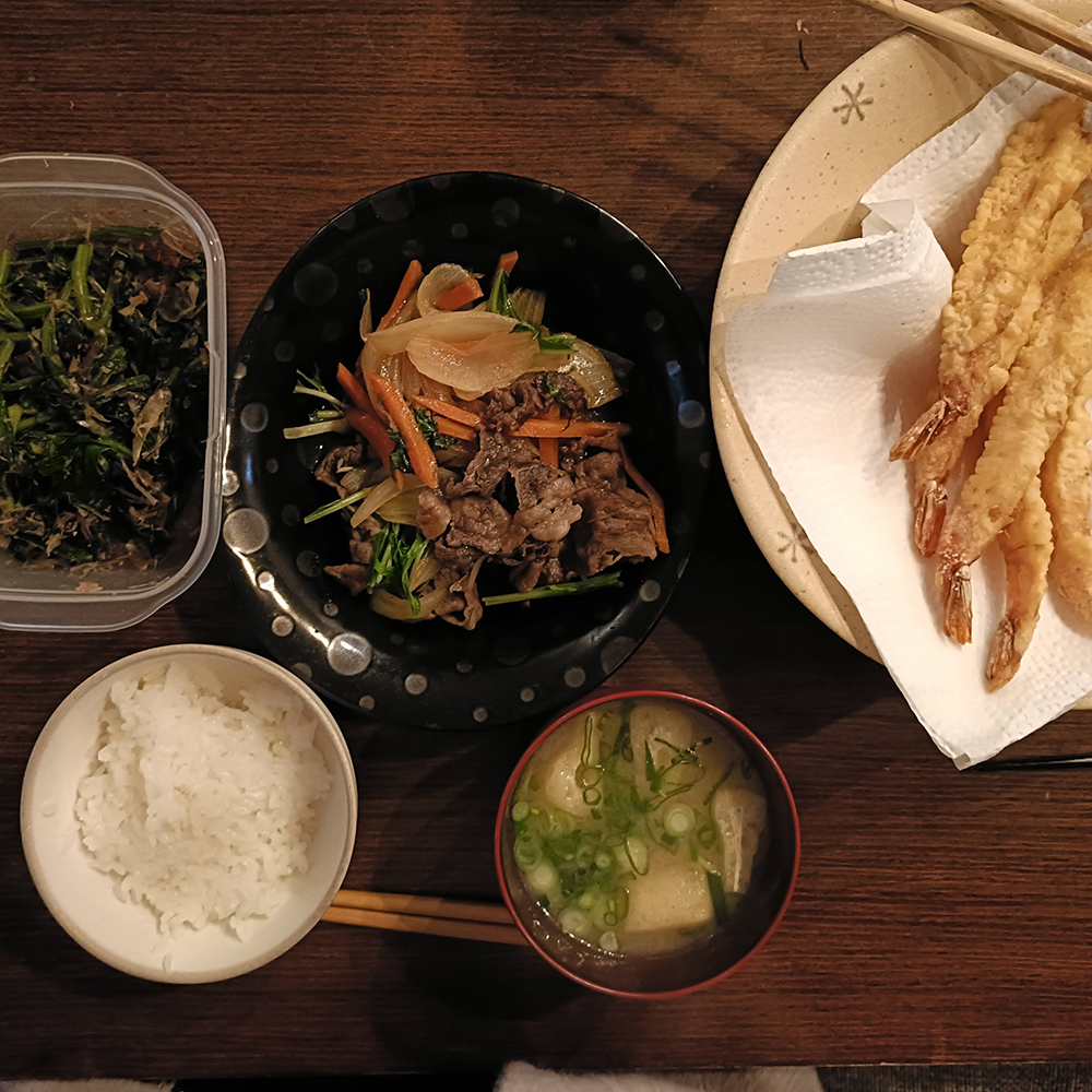 今日の夕食1/1