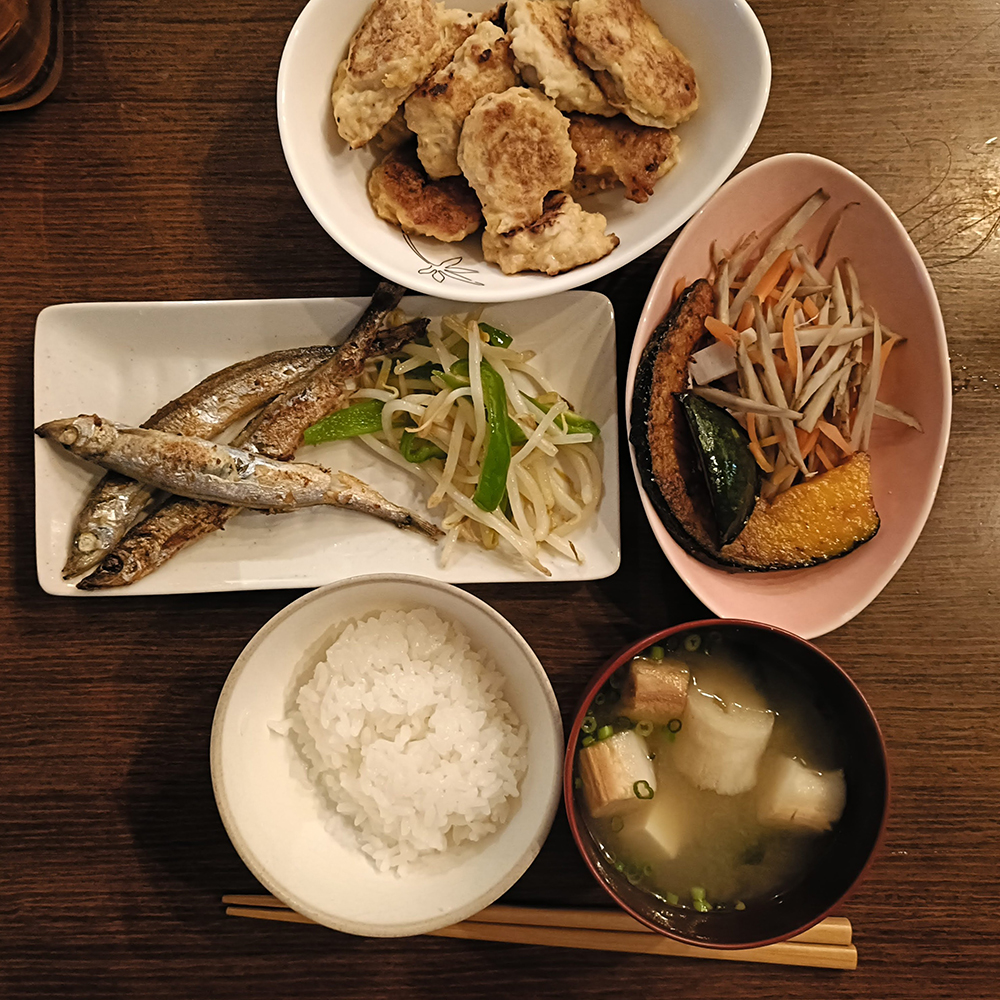 今日の夕食1/9