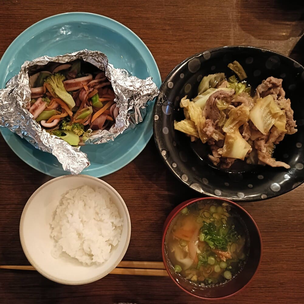 今日の夕食3/6