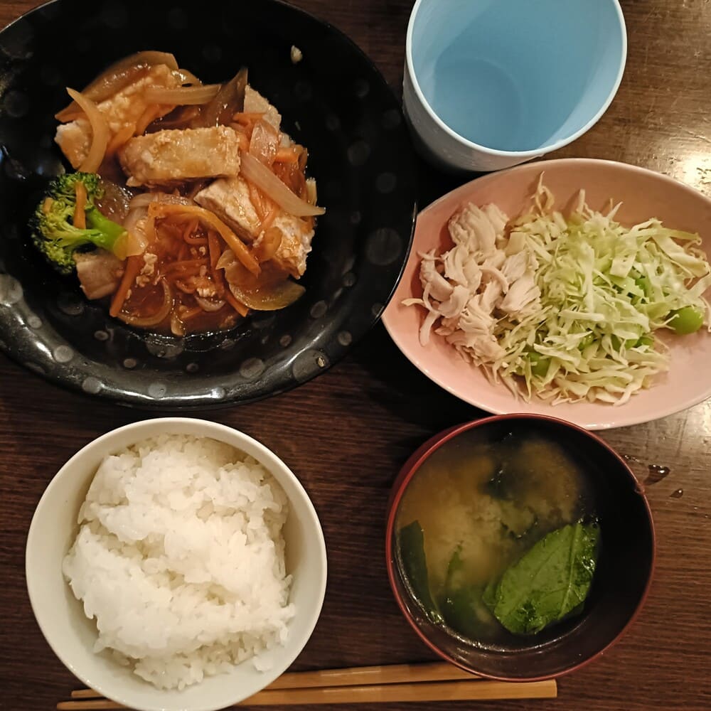 今日の夕食3/9