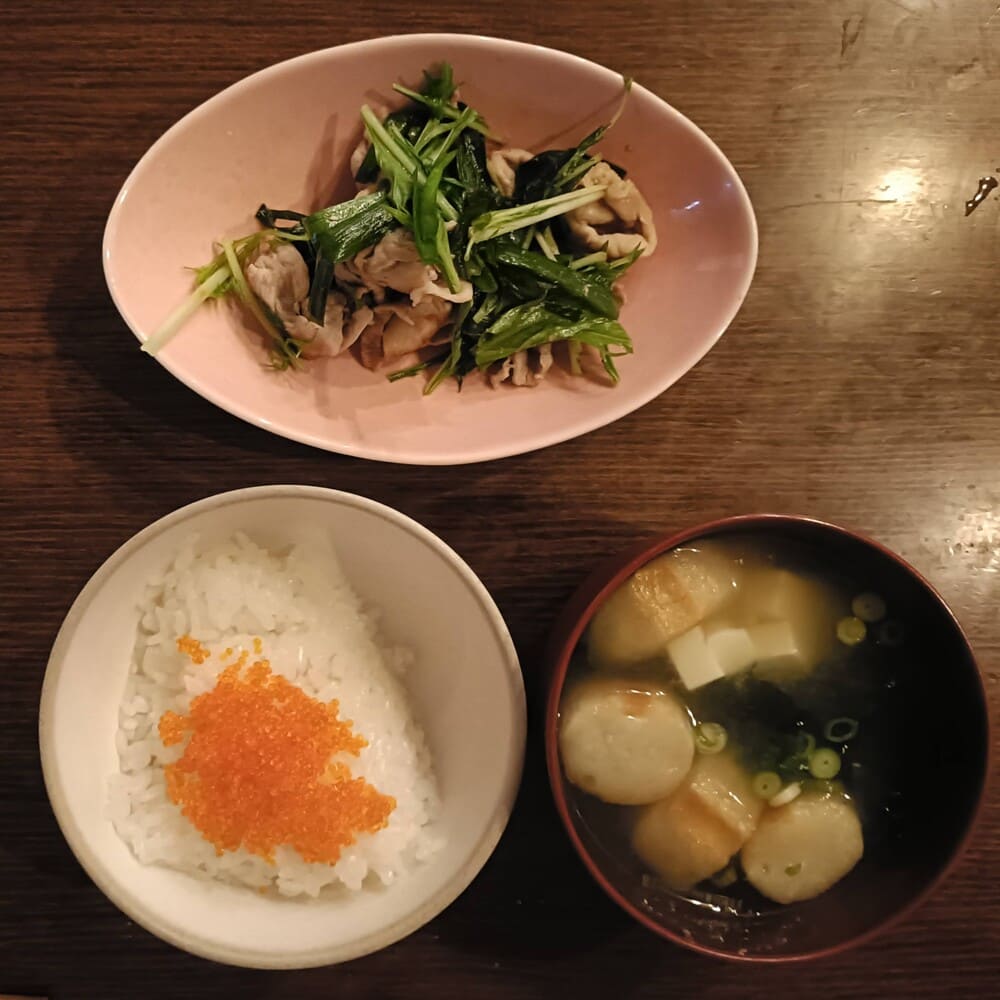 今日の夕食5/24