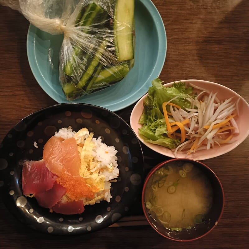 今日の夕食8/12
