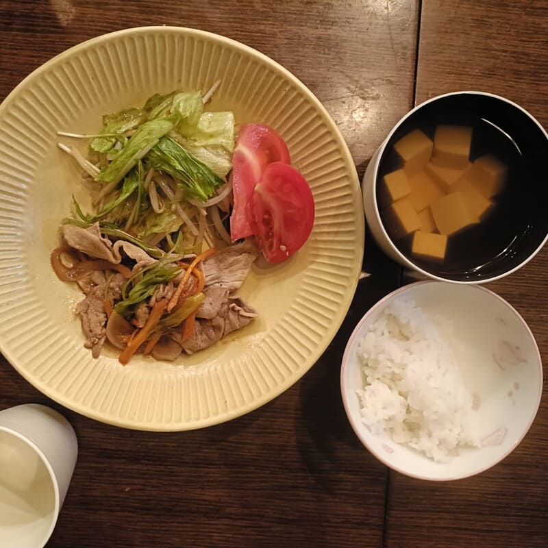 今日の夕食8/21