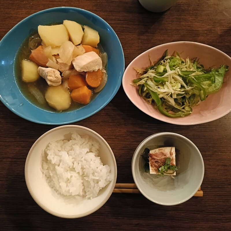 今日の夕食8/28