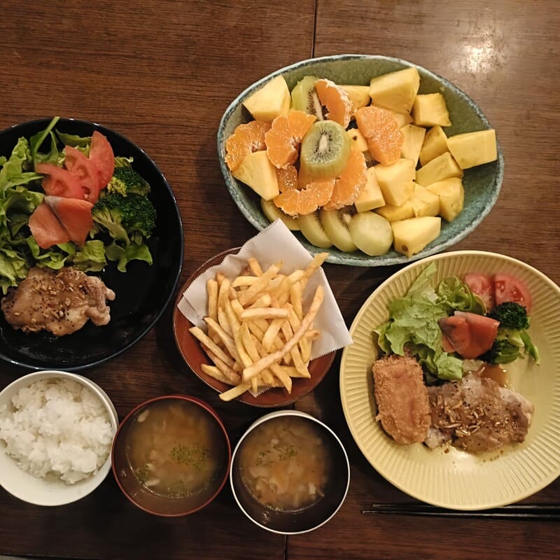 今日の夕食12/24