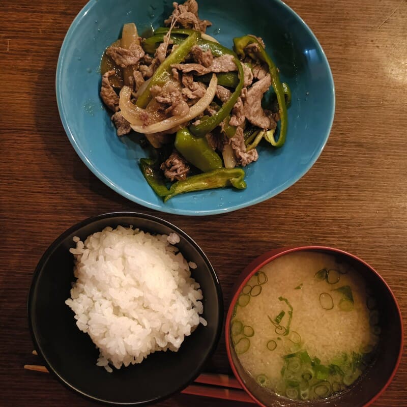 今日の夕食01/01