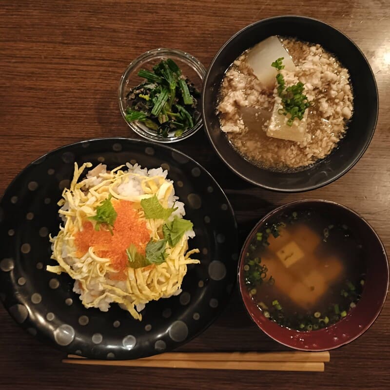 今日の夕食1/16