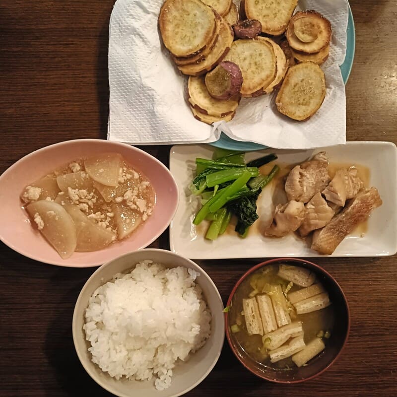 今日の夕食3/18