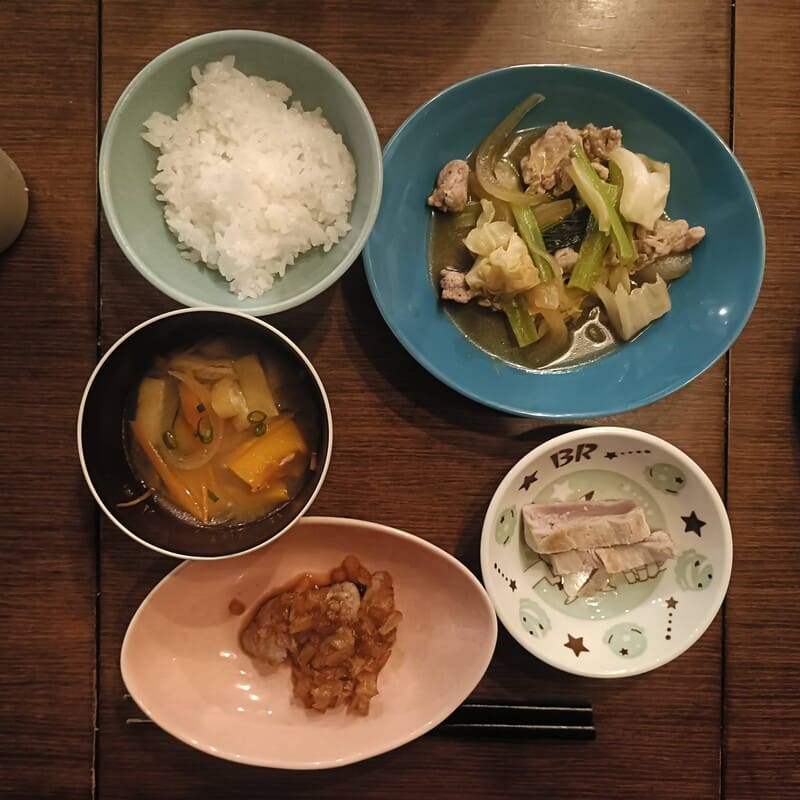 今日の夕食5/18