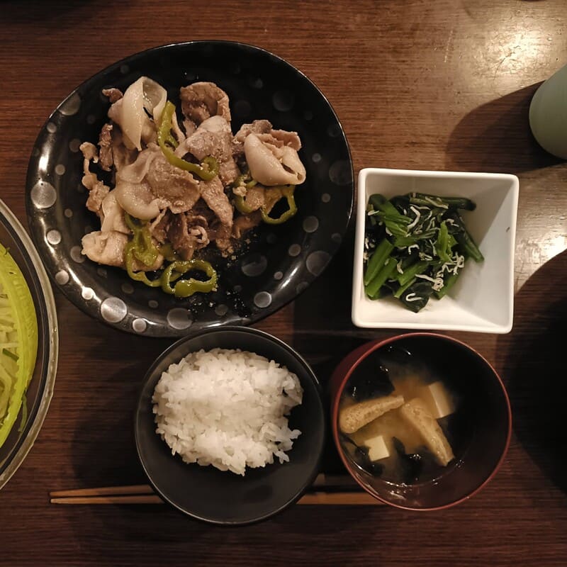 今日の夕食8/12