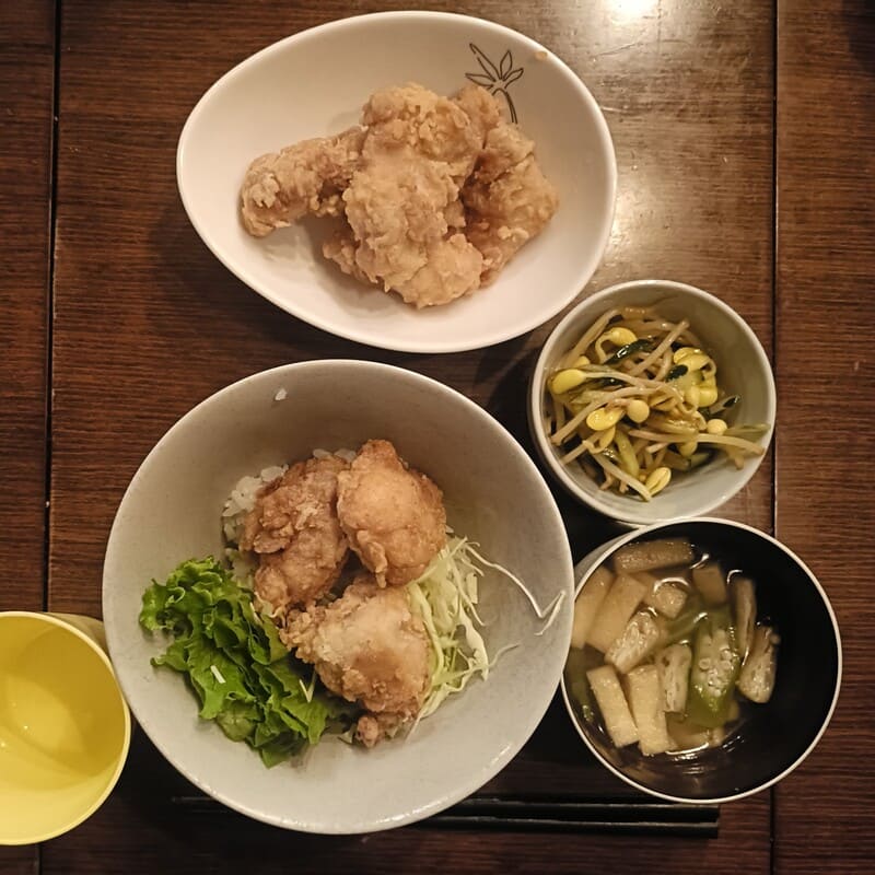 今日の夕食8/18