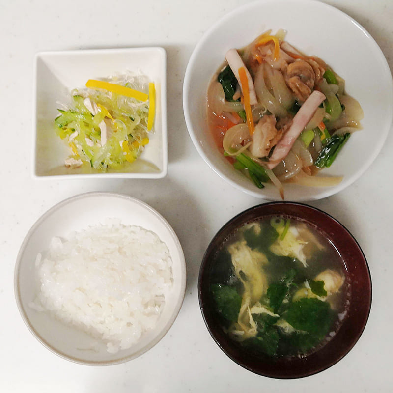 今日の夕食4/12