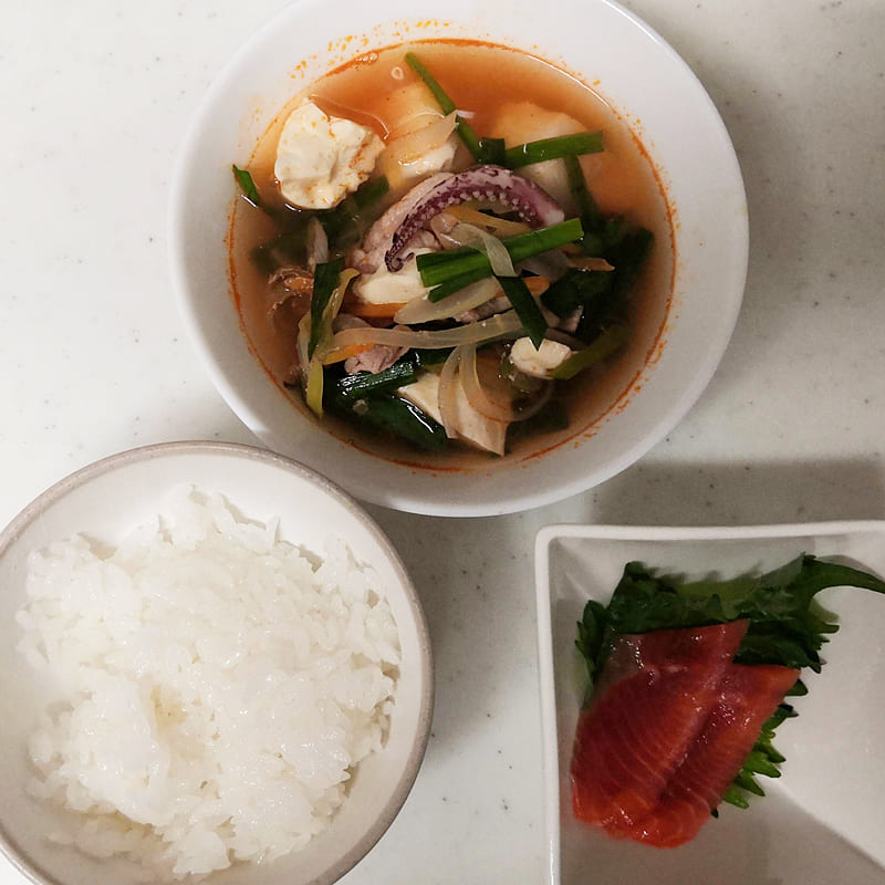今日の夕食4/16