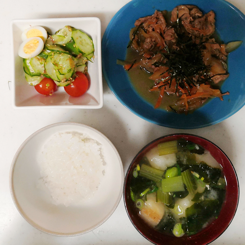 今日の夕食4/19