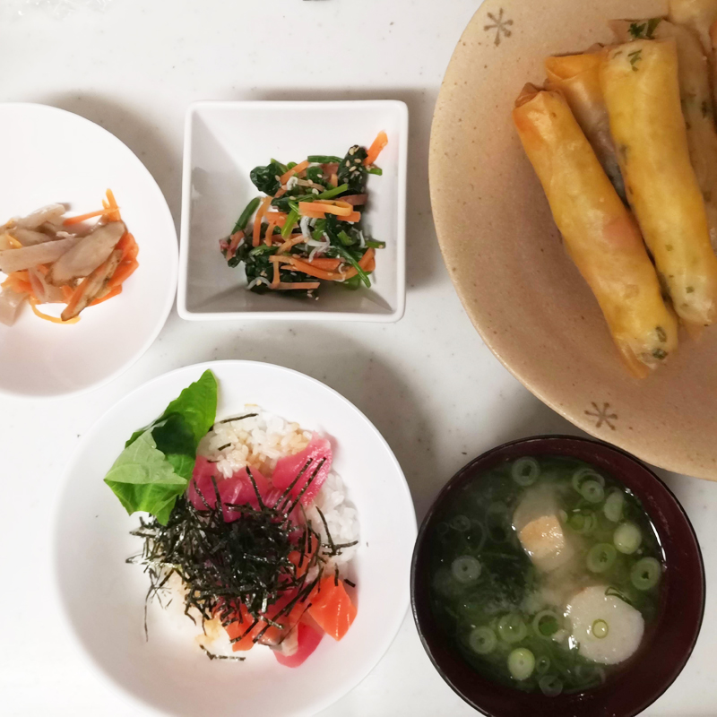 今日の夕食4/21