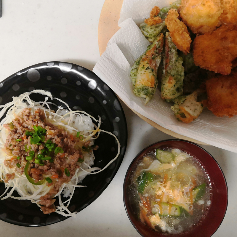 今日の夕食4/25