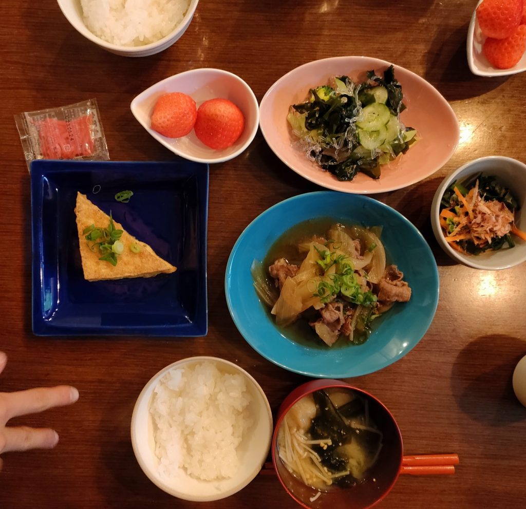 今日の夕食1/13