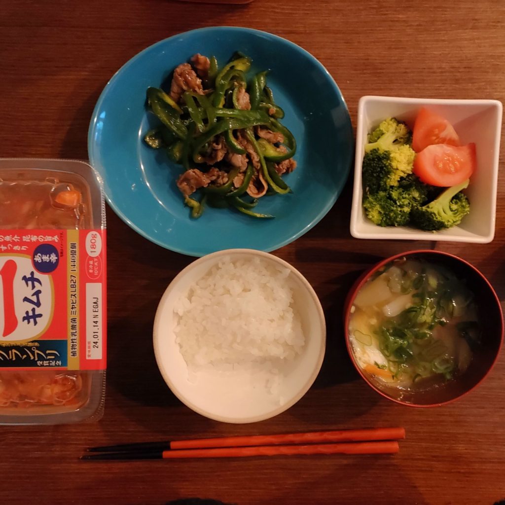 今日の夕食12/28