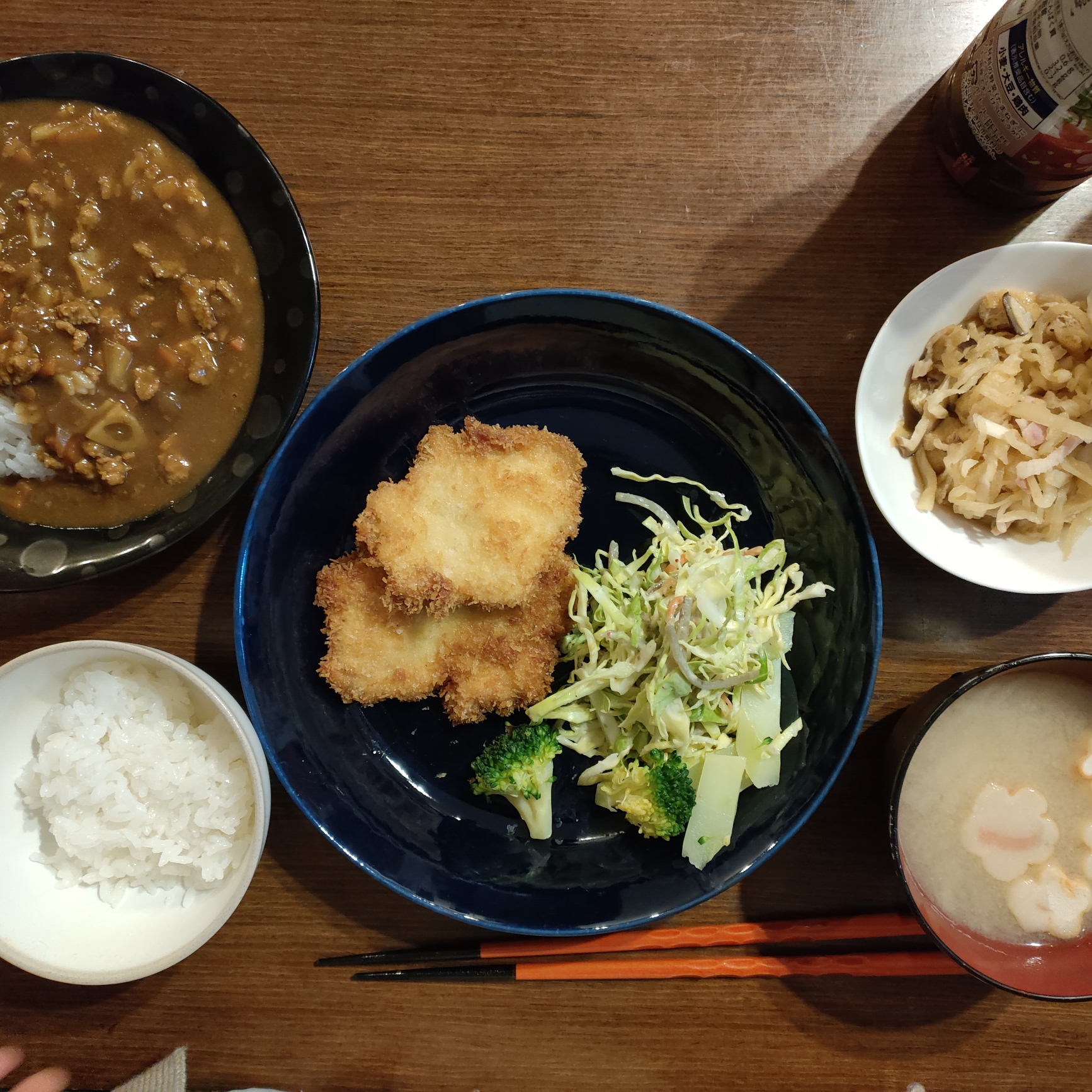 今日の夕食3/8