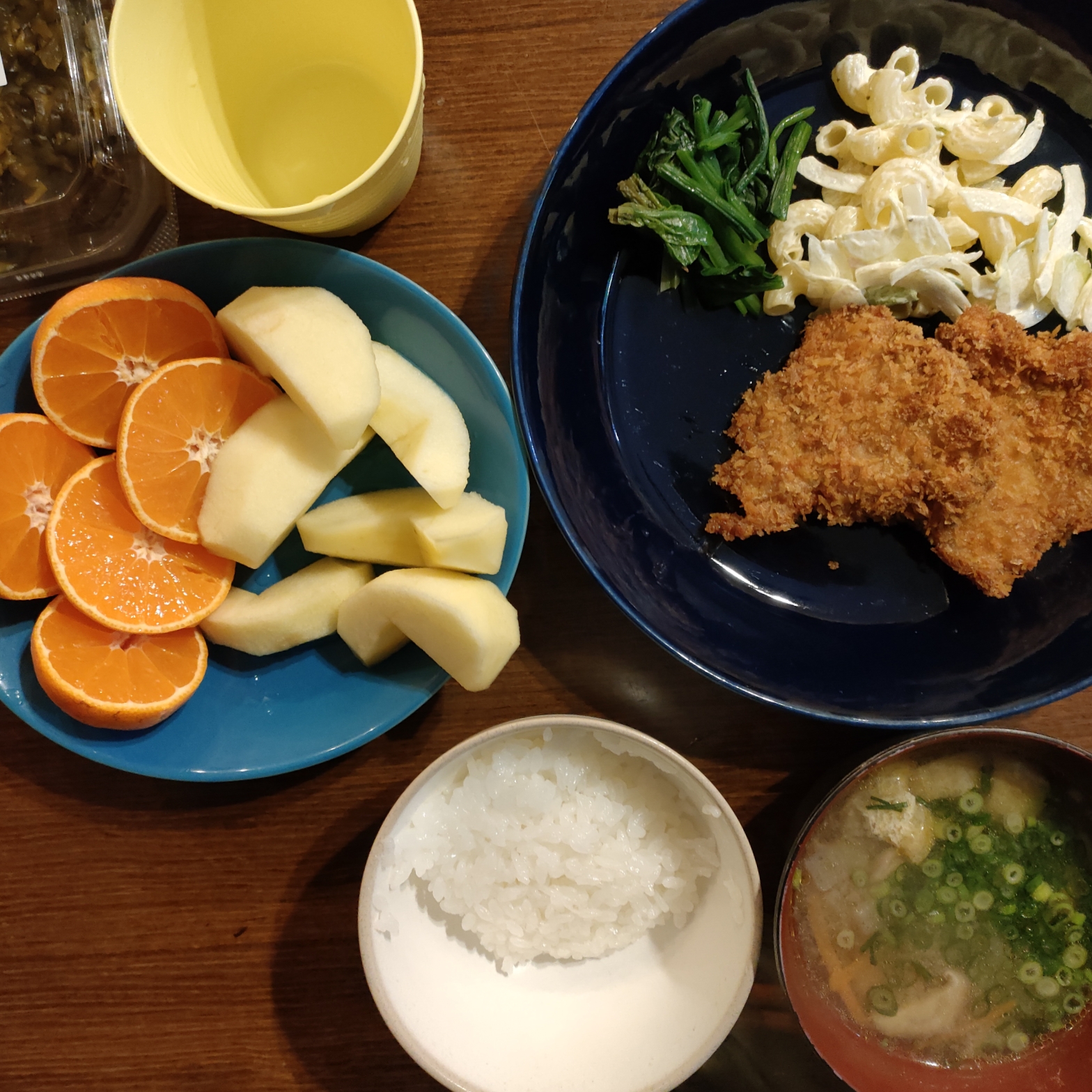 今日の夕食1/3