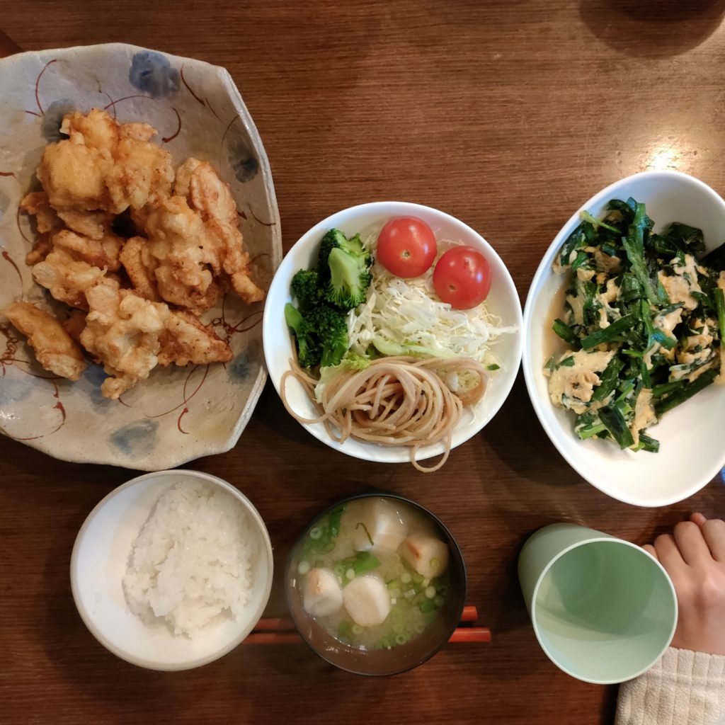 今日の夕食1/19