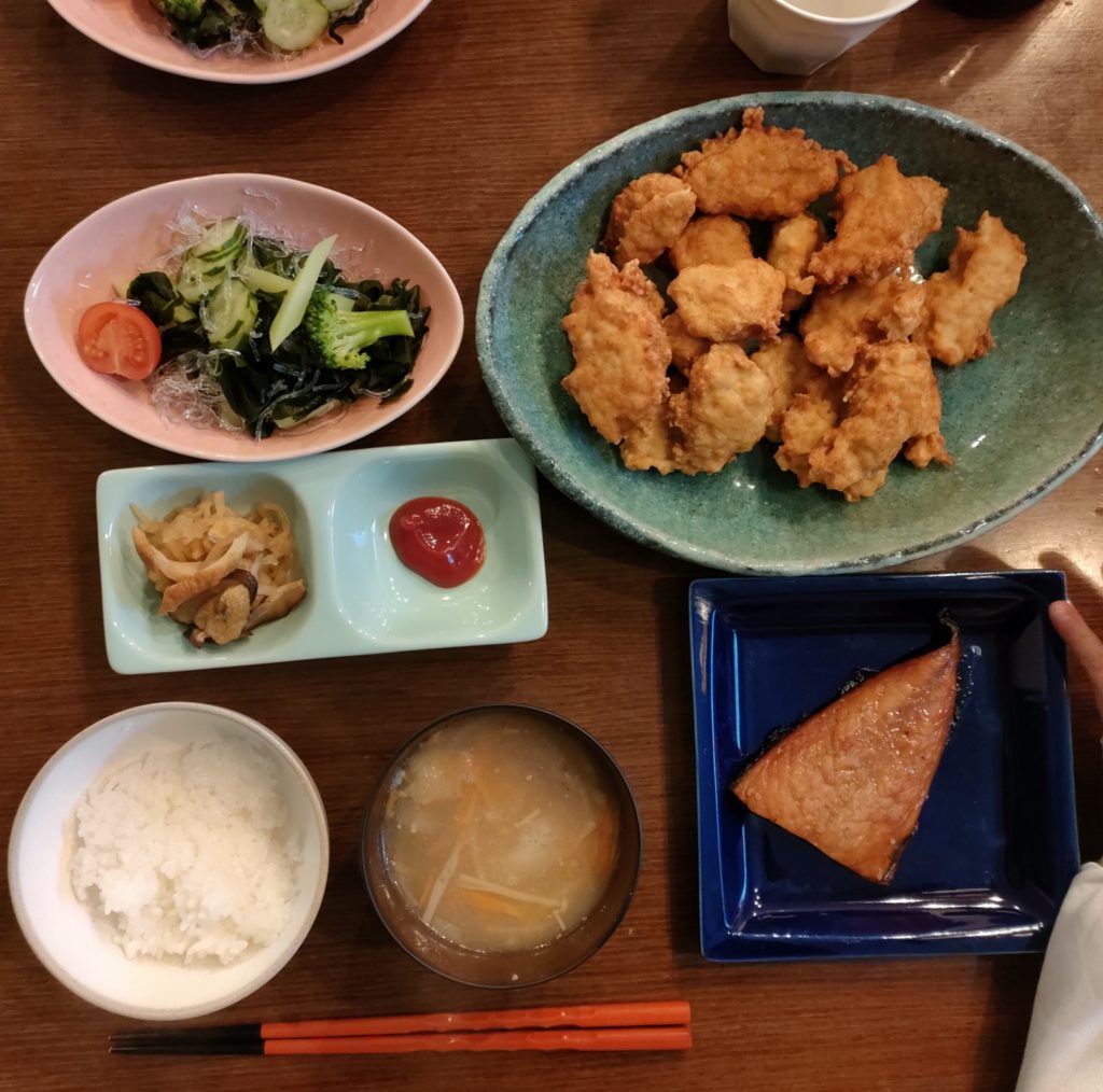 今日の夕食1/12