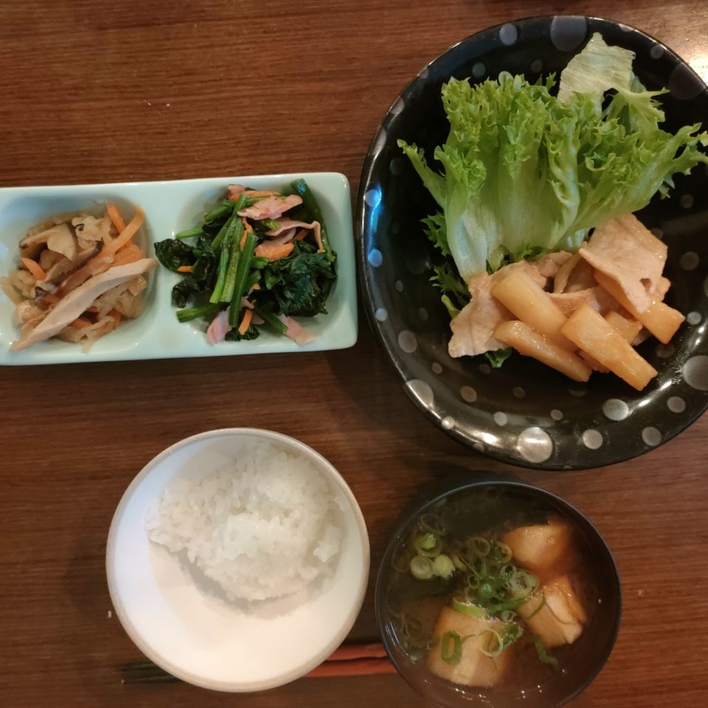 今日の夕食1/14