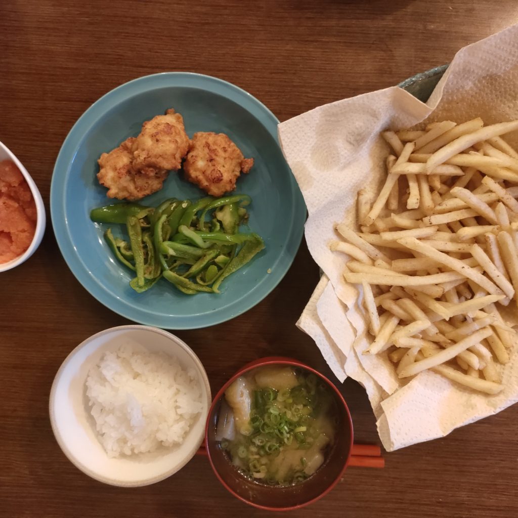 今日の夕食8/21