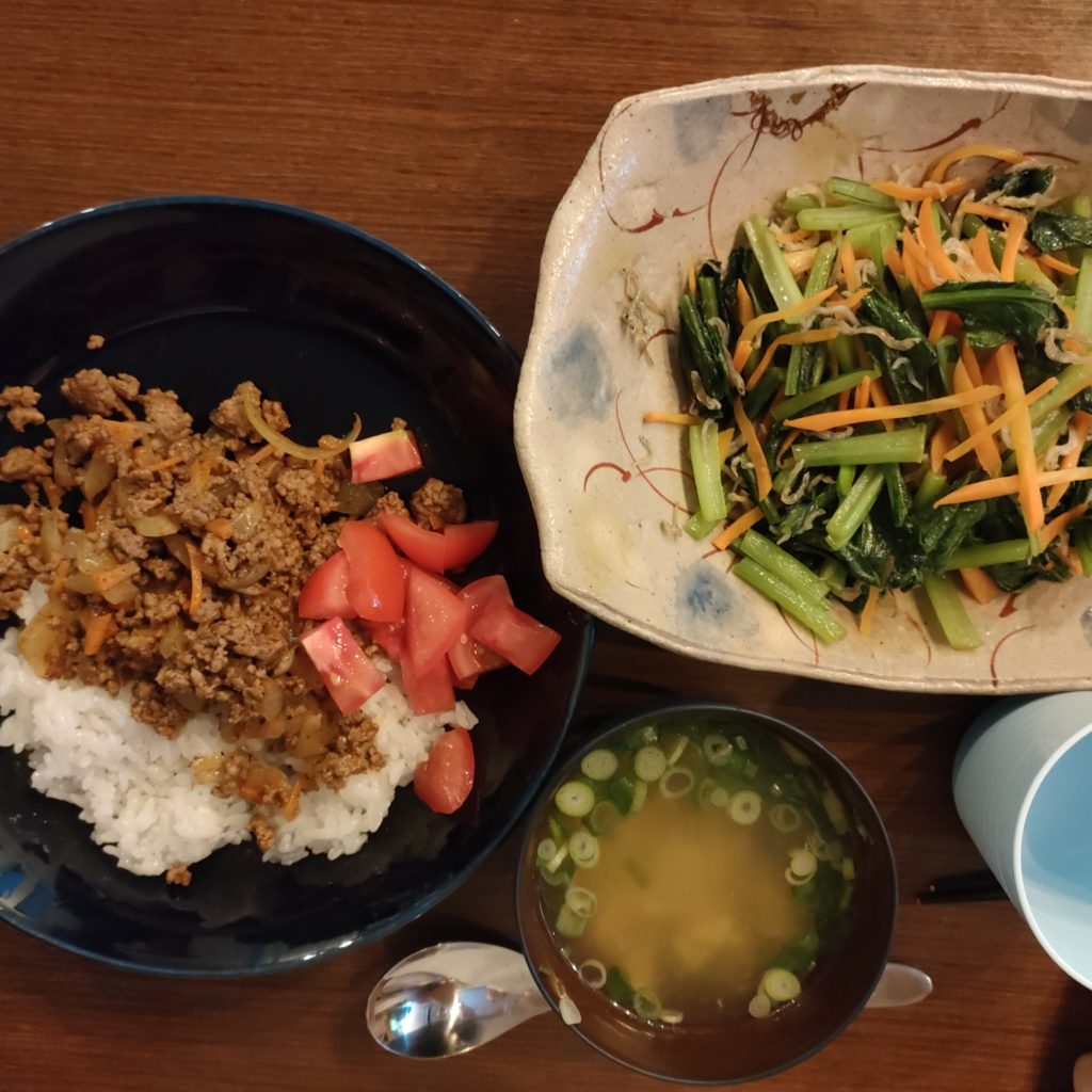 今日の夕食8/9