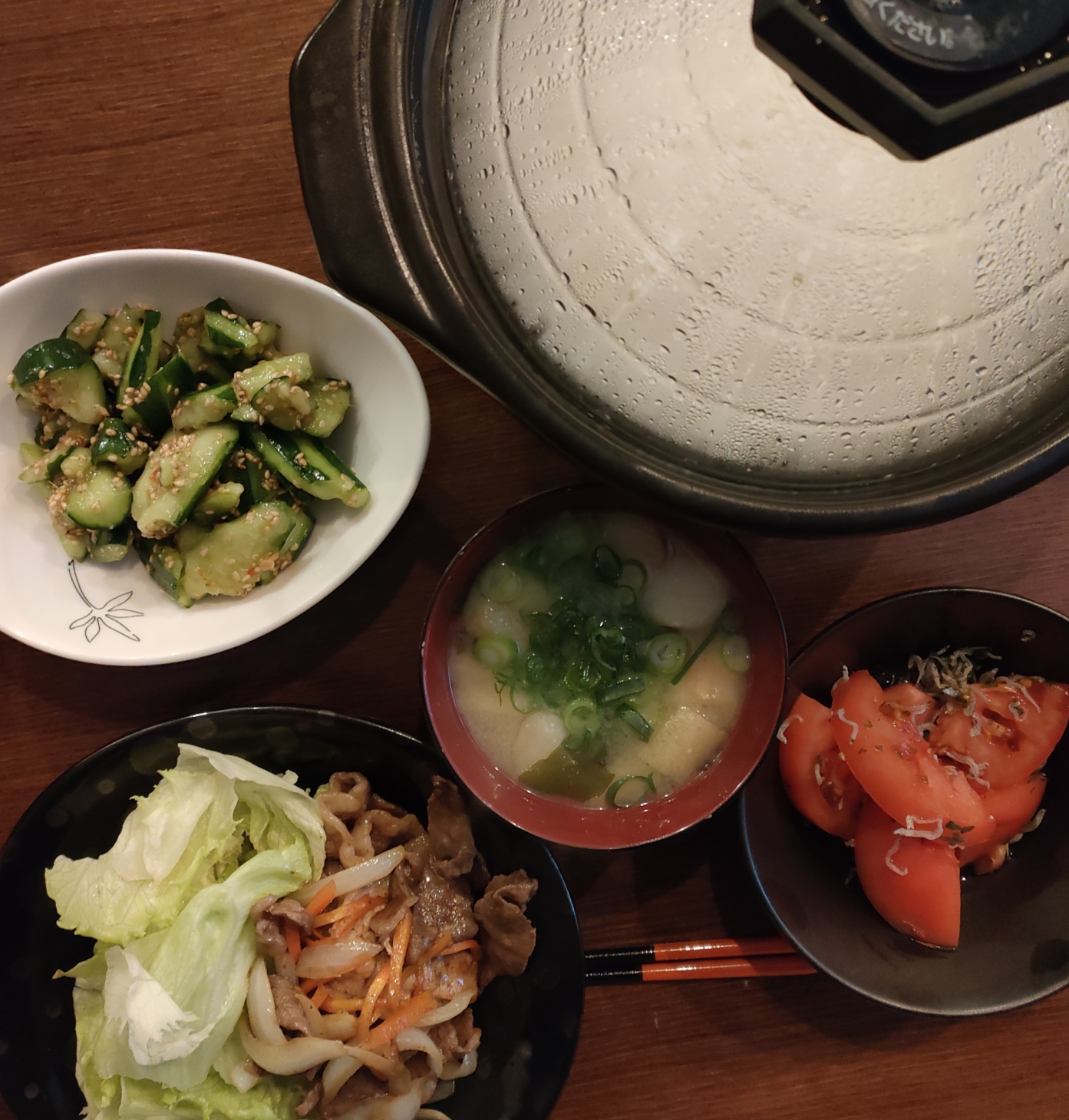 今日の夕食3/29