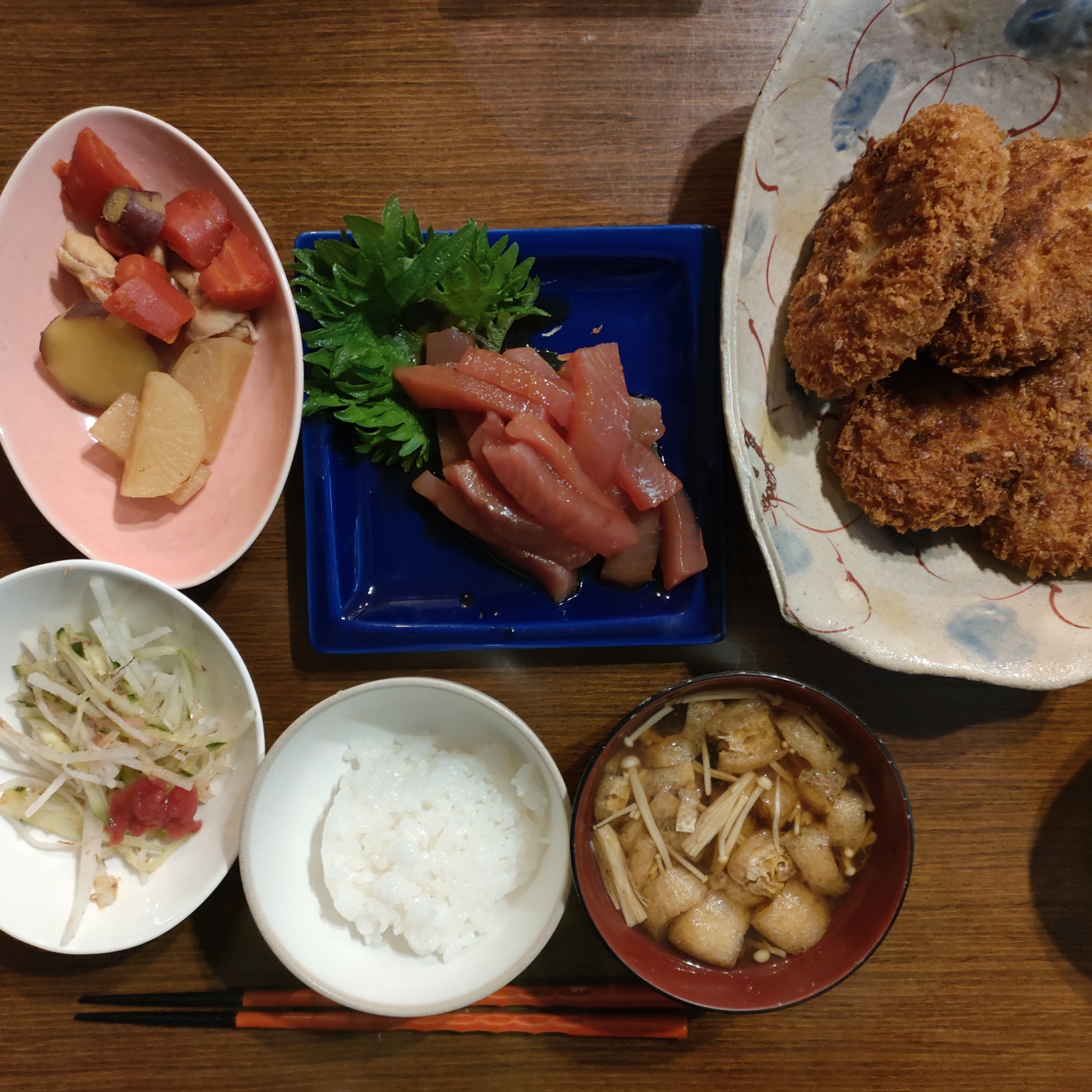 今日の夕食1/10