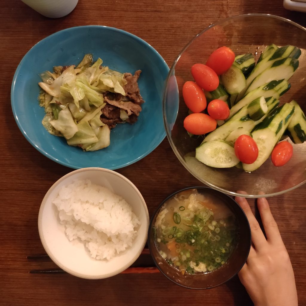 今日の夕食8/22