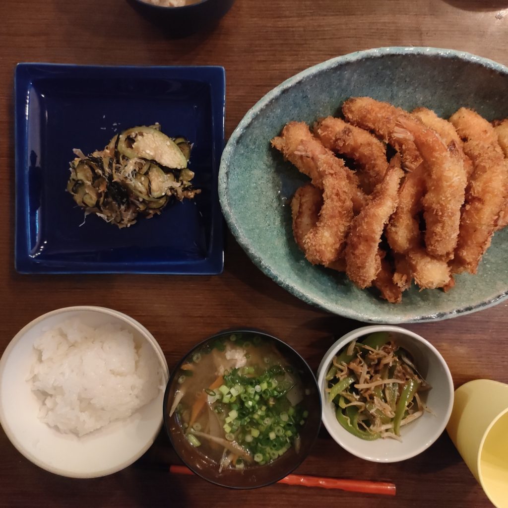 今日の夕食8/20