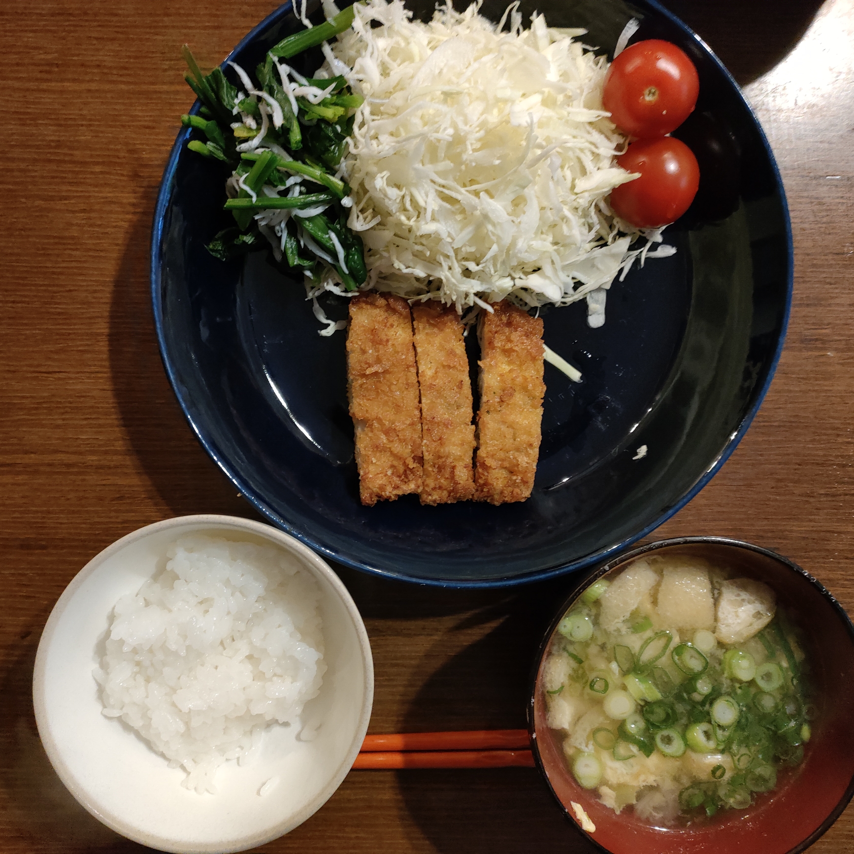 今日の夕食1/15