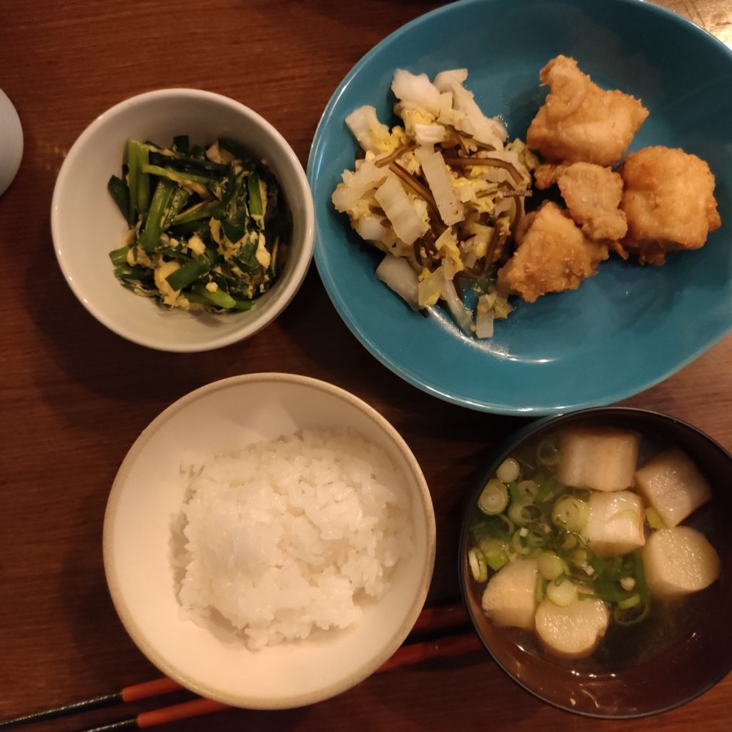 今日の夕食8/7