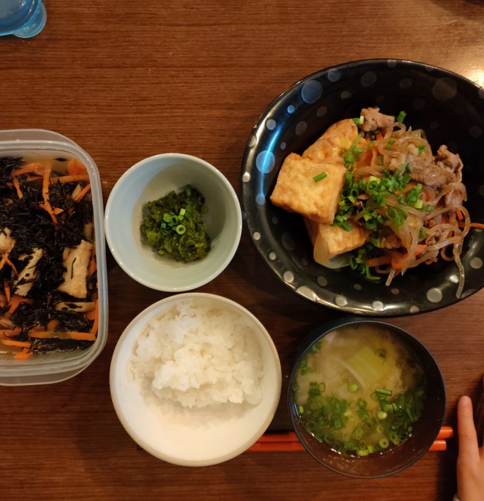 今日の夕食1/24