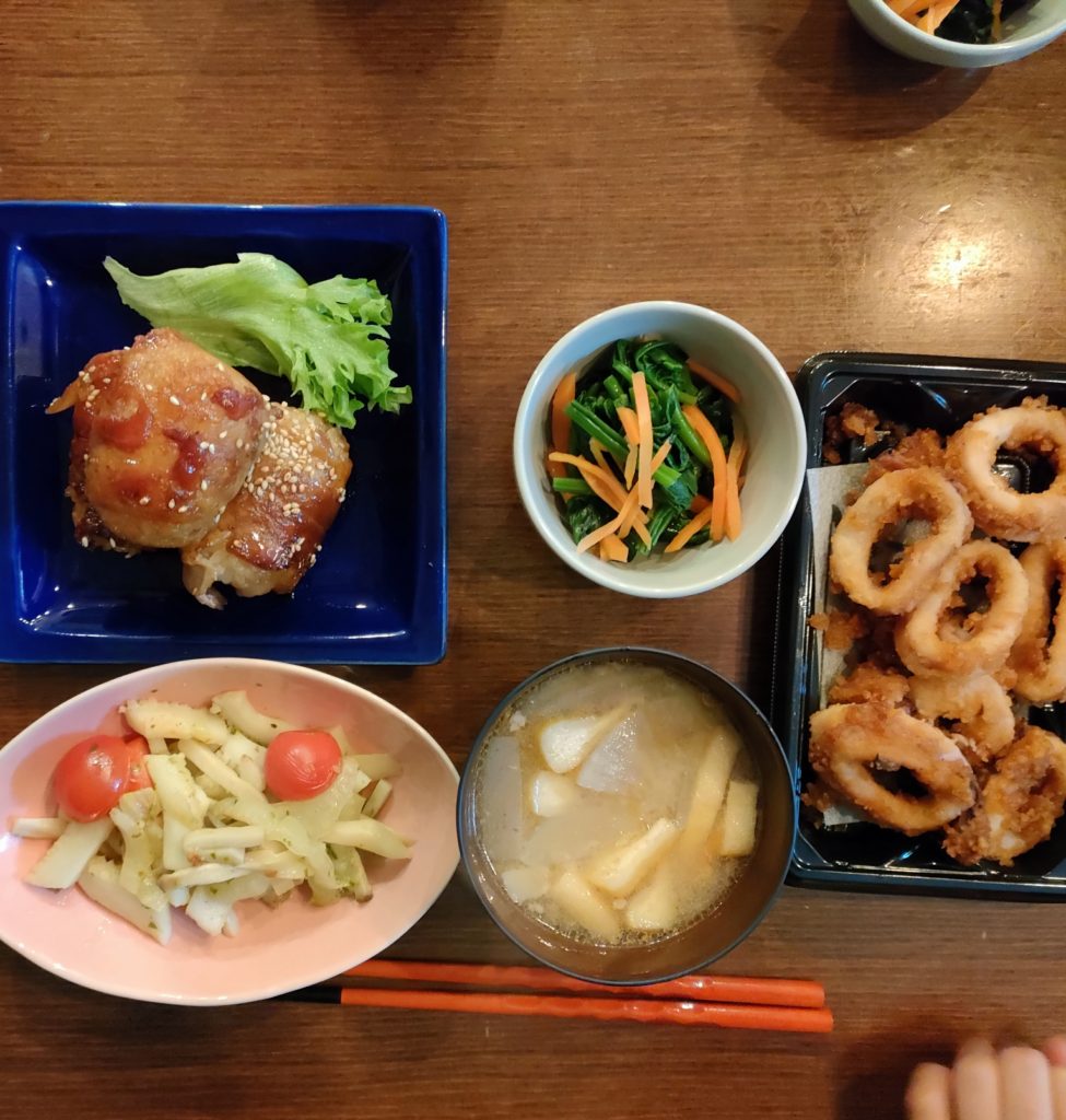 今日の夕食1/17