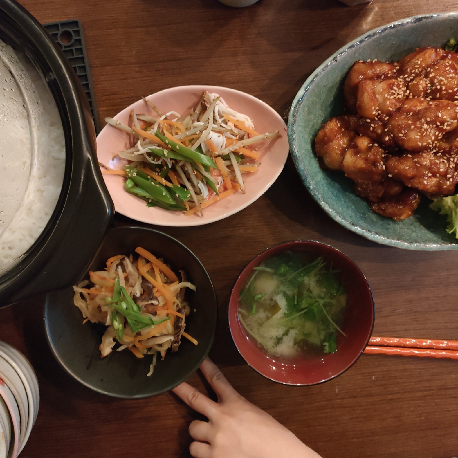 今日の夕食4/19
