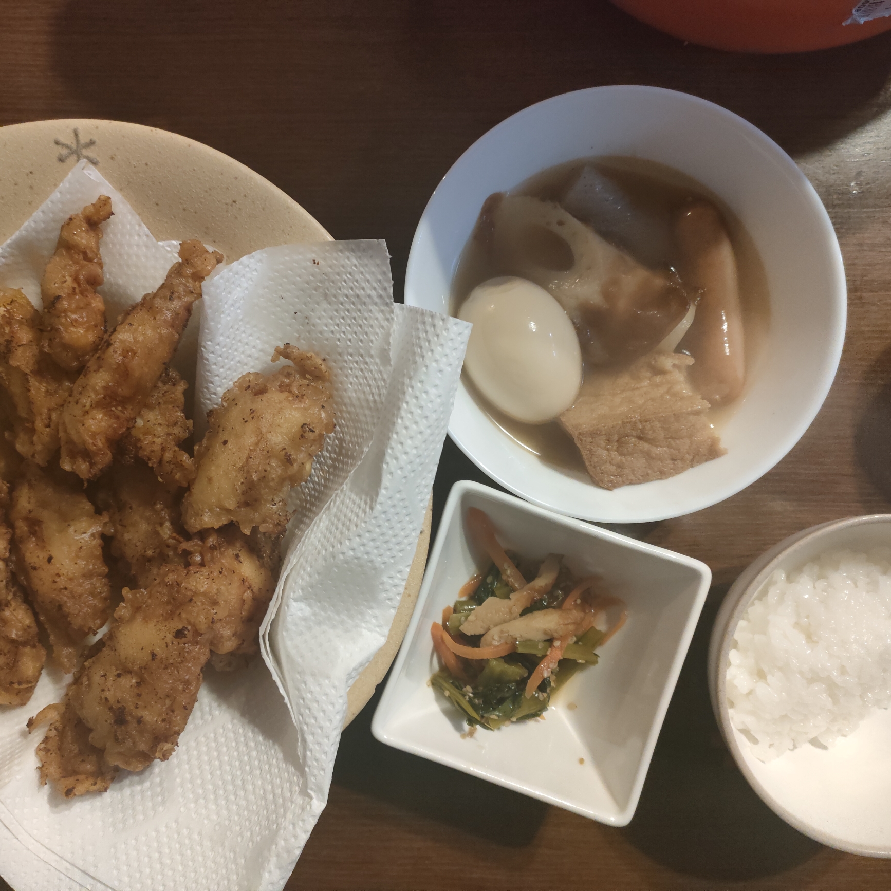 今日の夕食1/8