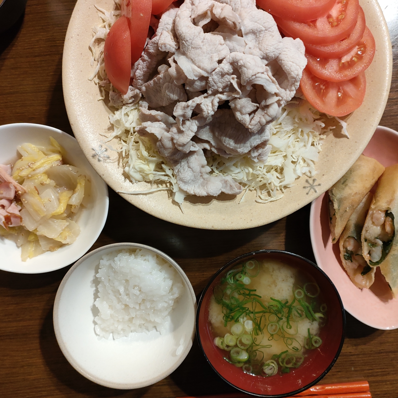 今日の夕食1/19