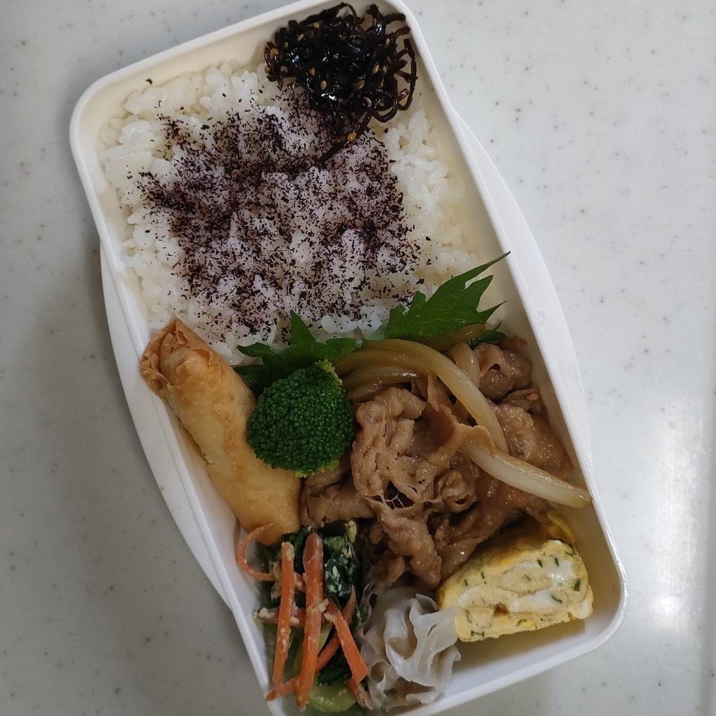 今日のお弁当6/3