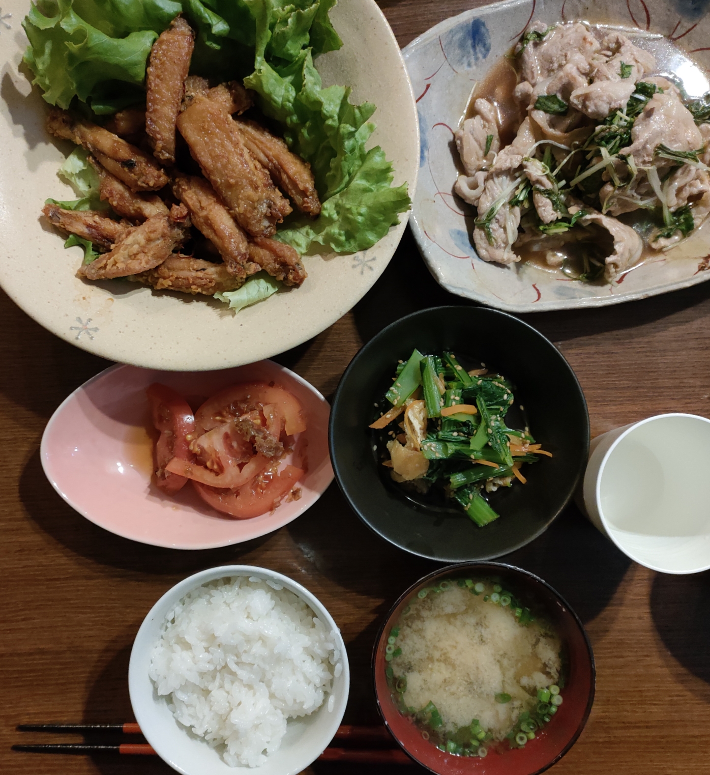今日の夕食3/4