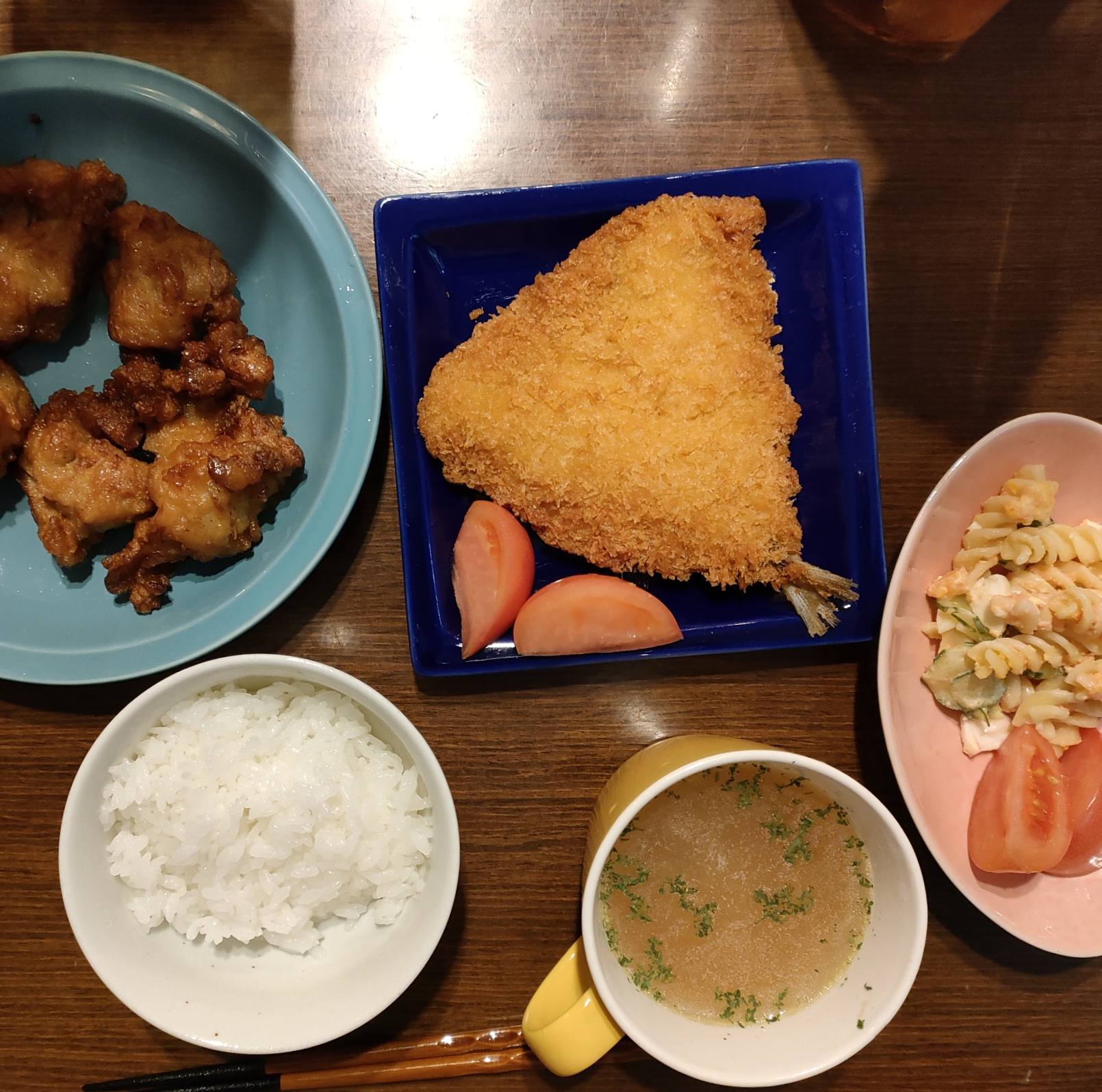 今日の夕食1/18