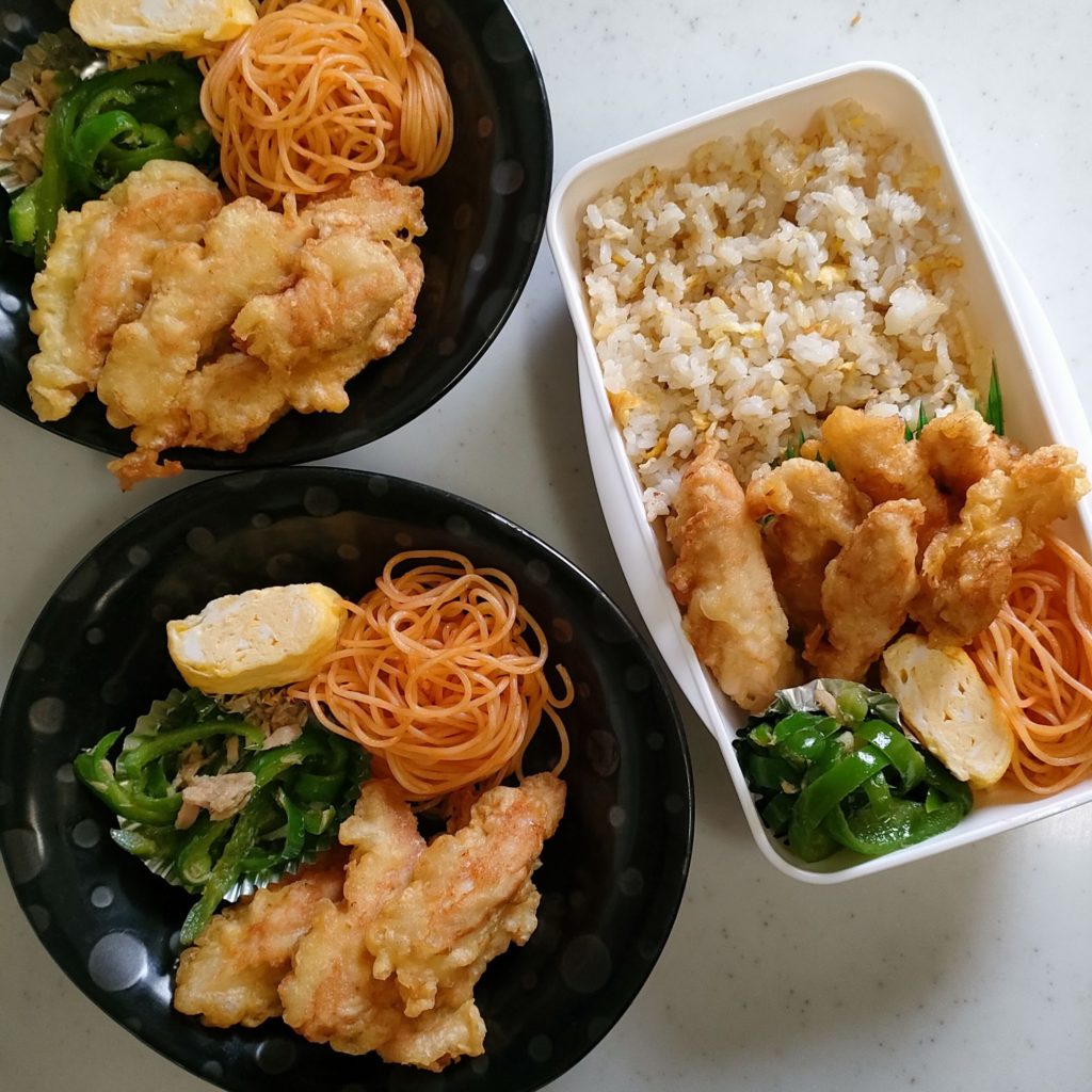 今日のお弁当4/8