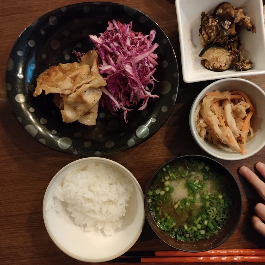 今日の夕食8/21